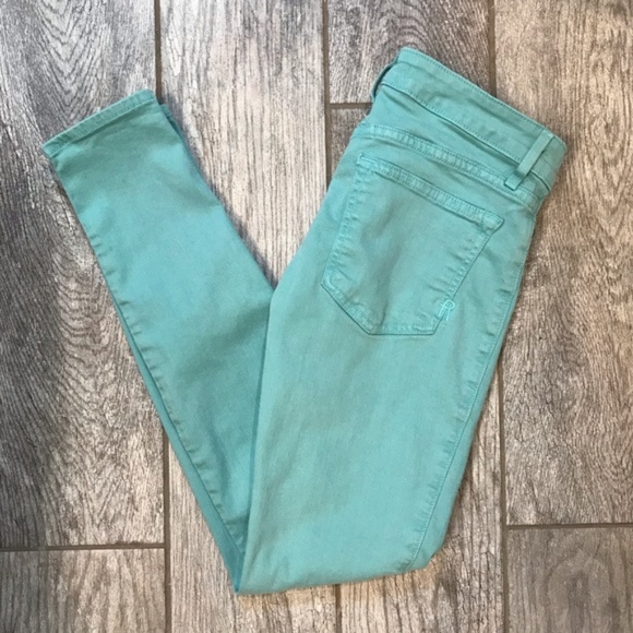 Rich & Skinny Denim - Rich & Skinny Turquoise Mint skinny jeans size 27